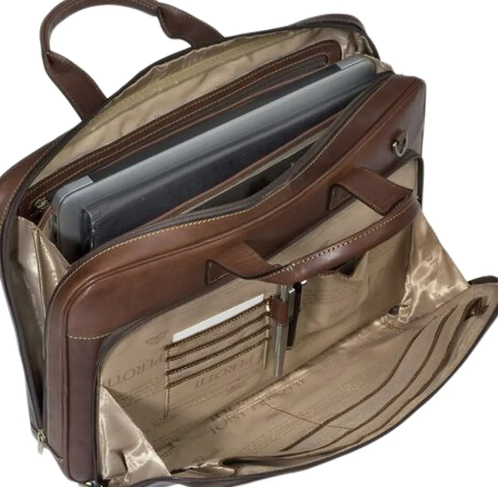 2 Compartment Zip 15" Medium>Tony Perotti Discount