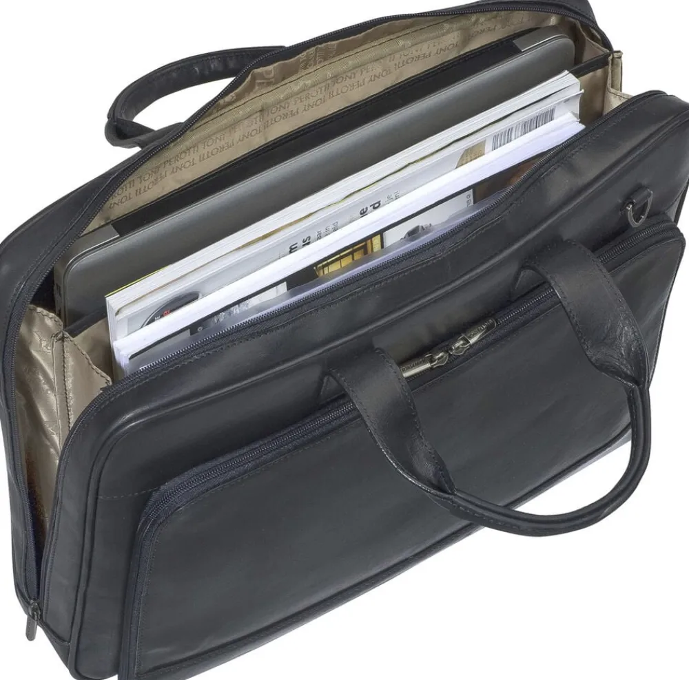Tony Perotti 1 Compartment Zip 15" Small Hot