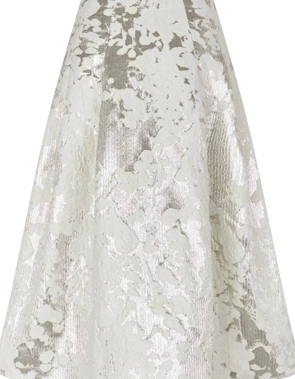 Dame Stine Goya 2461 Metallic Woven jacquard, Voluminous Midi Skirt