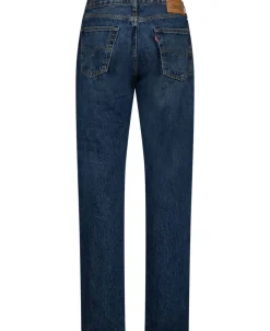 Levi's 555 RELAXED STRAIGHT CHECK THE M&oslash;rkeblå New