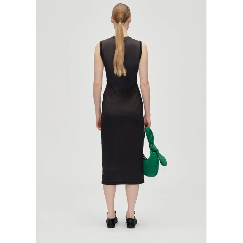 Dame Stine Goya 2244 Stocking Jersey, Elastic Tank Crewneck Dress