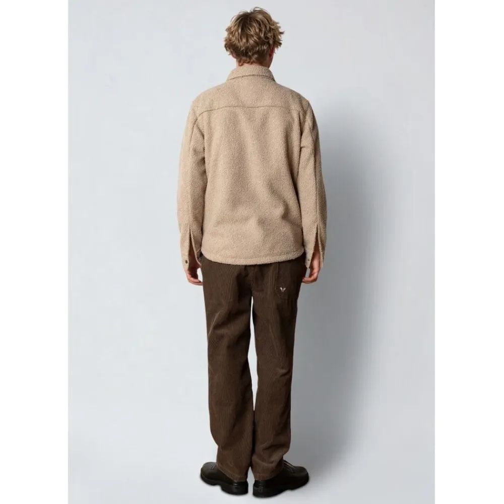Fat Moose Ace boucle overshirt