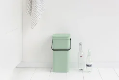 Brabantia Affaldsspand m/låg sort.kon. 16 ltr Sale