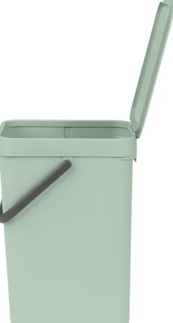 Brabantia Affaldsspand m/låg sort.kon. 12 ltr