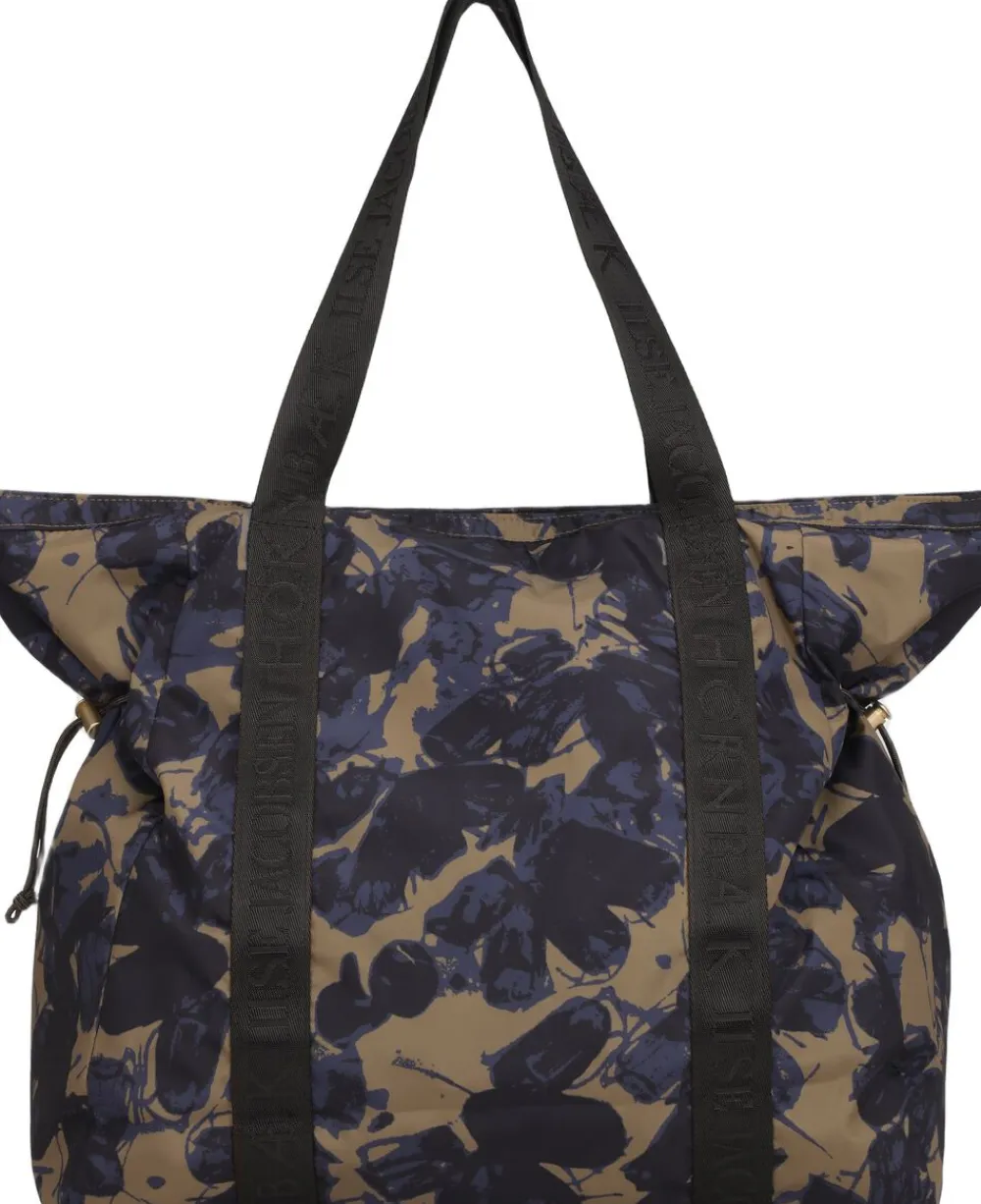 ILSE JACOBSEN All Weather Shopper Printed Beige butterfly Discount