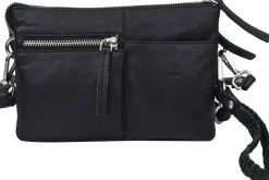 ADAX Amalfi combi clutch Oxana Sort Hot