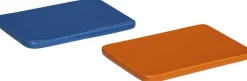 Hübsch Amare Bordskånere Small Blå/Orange sæt af 2