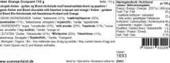 Summerbird Amber Orange Croquant, 110 g