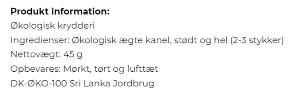 Ananda's kanel, hel&stødt>Mill & Mortar Discount