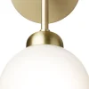 Nuura Apiales Wall, brushed brass / opal