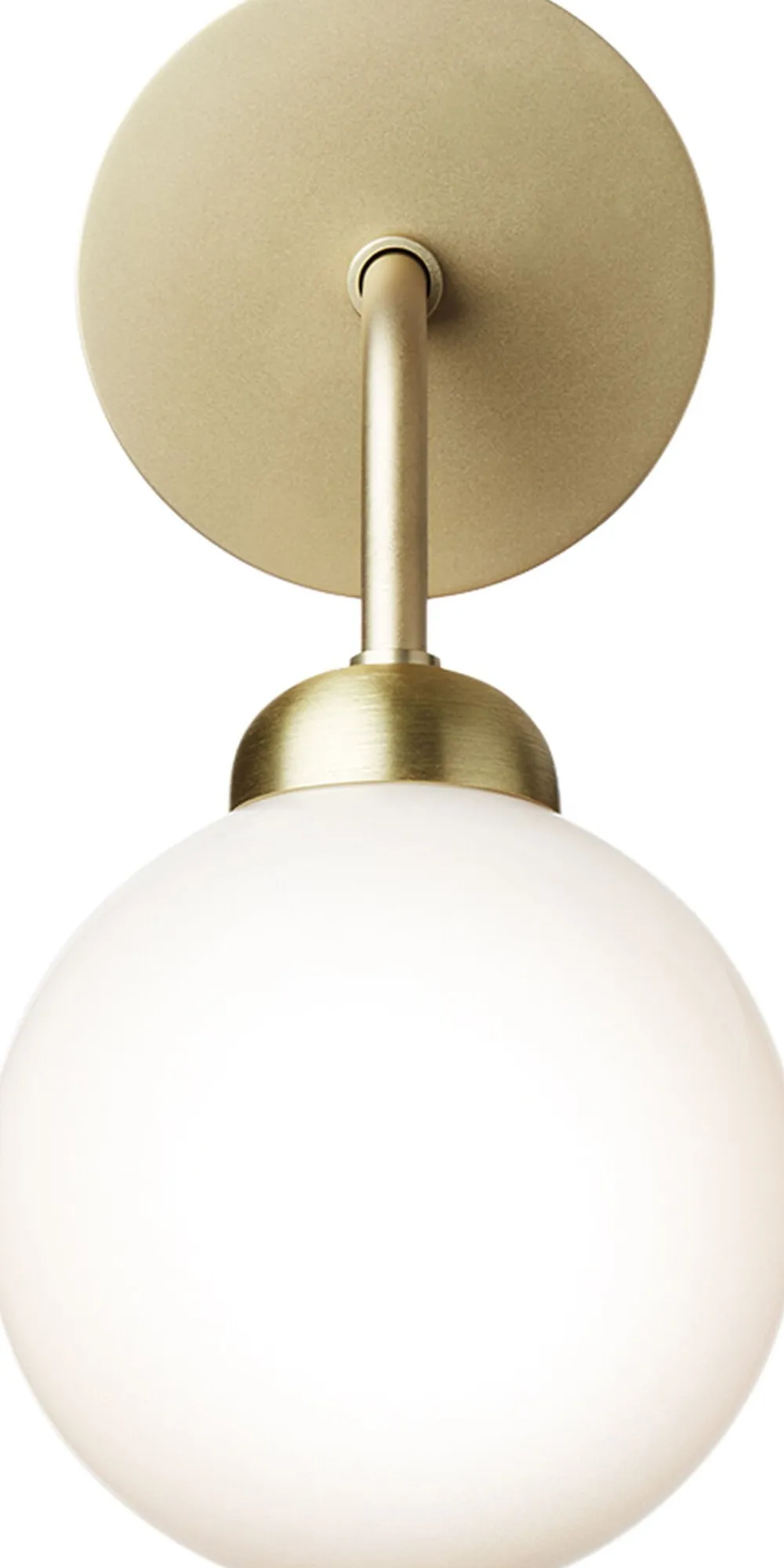 Nuura Apiales Wall, brushed brass / opal