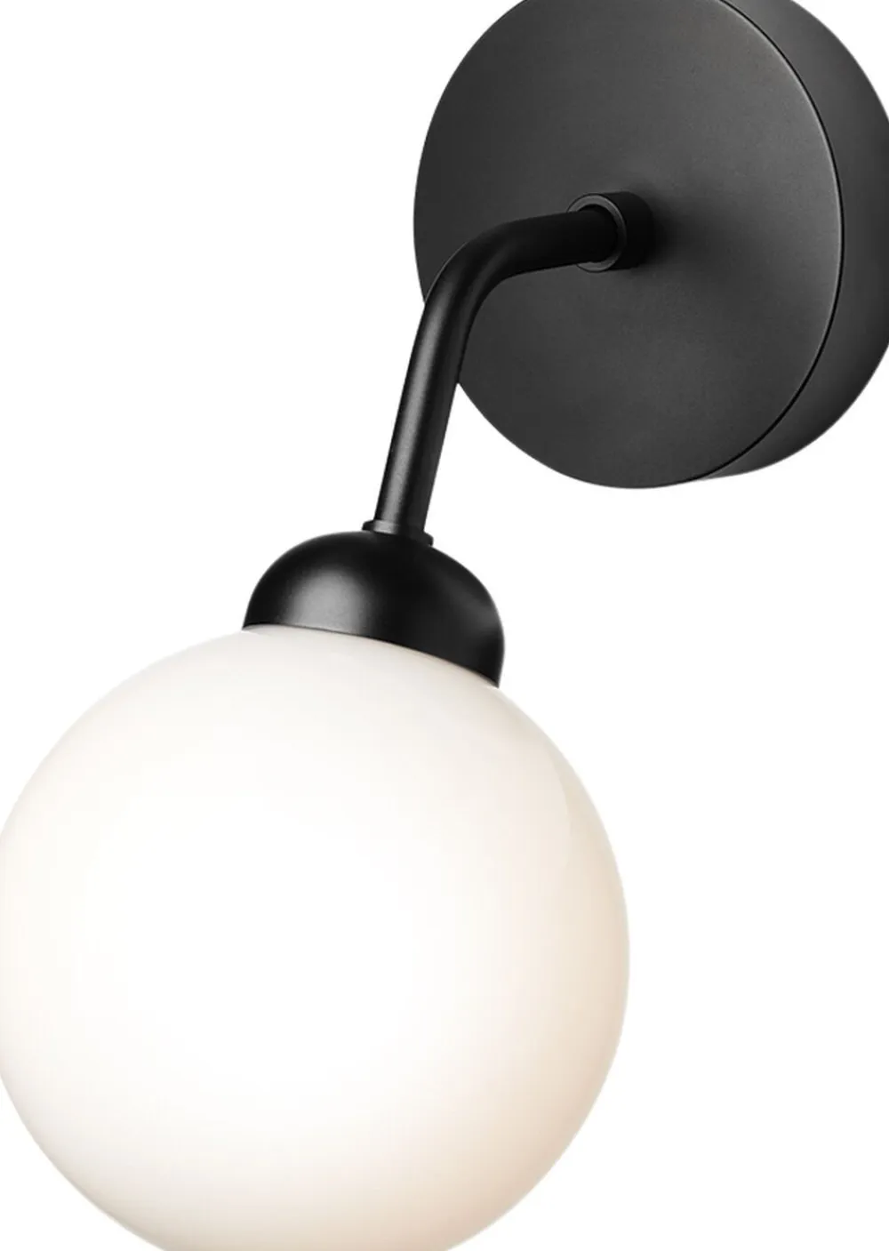 Nuura Apiales Wall, satin black / opal
