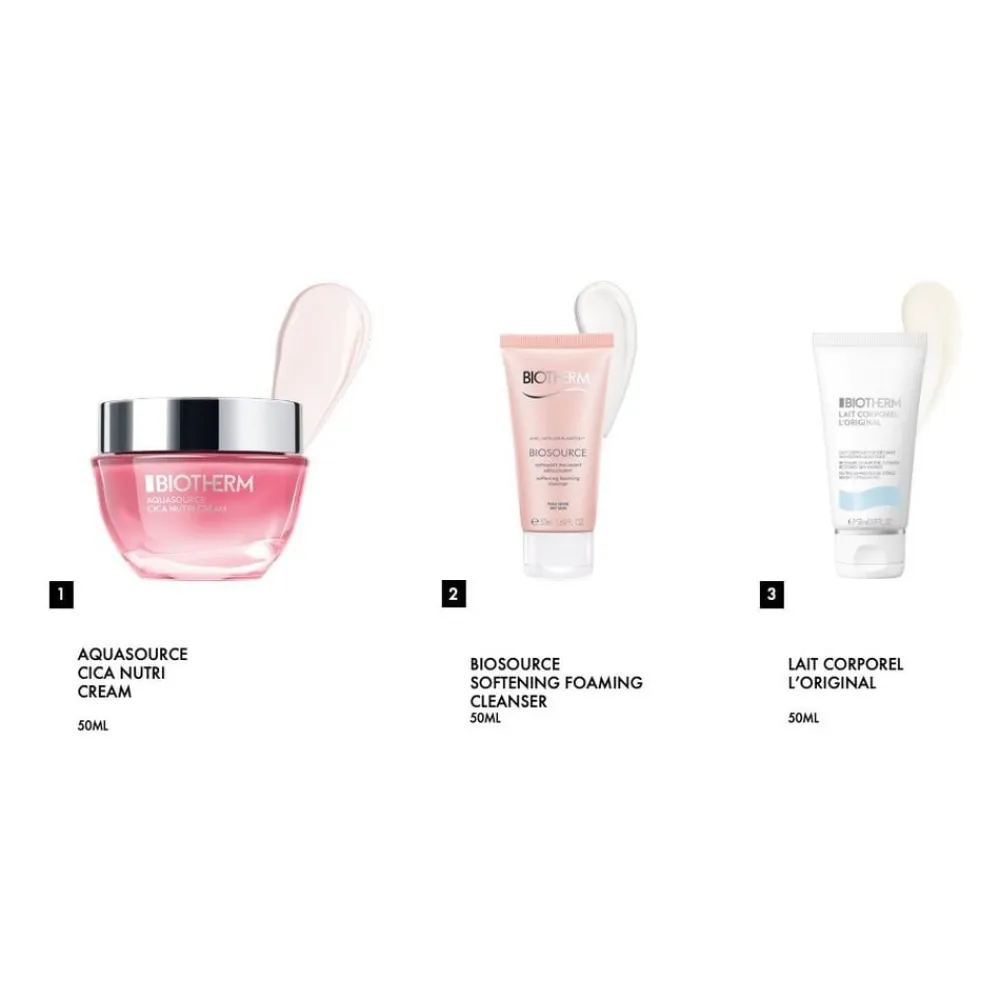 Biotherm Aquasource Cica Nutri Holiday Set