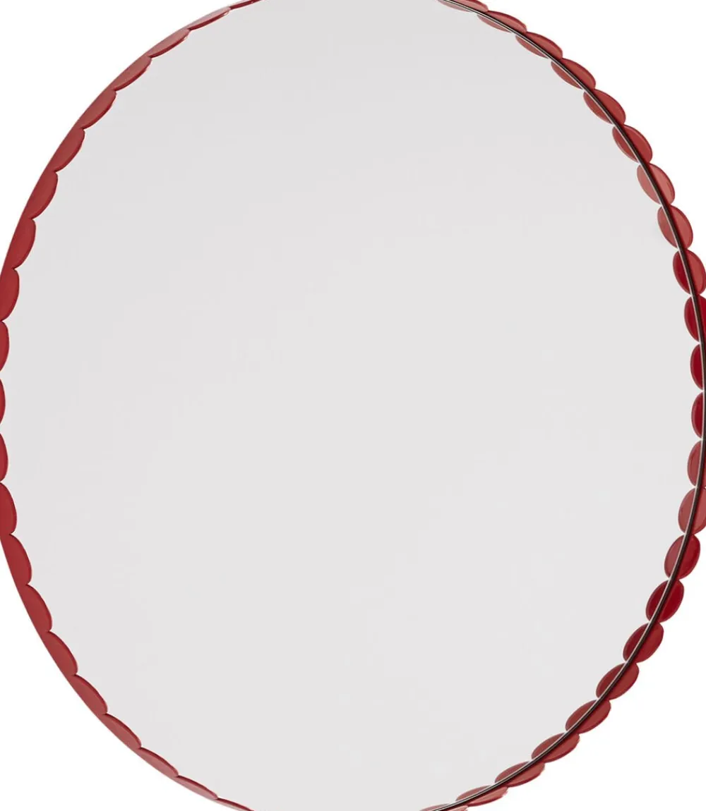 Arcs Mirror-Round-Red>Hay Best