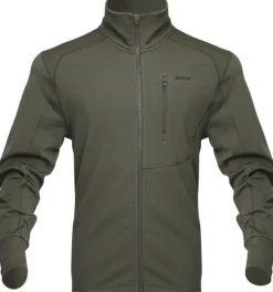 Asivik Adventure Mid uldfleece, herre Gr&oslash;n Hot