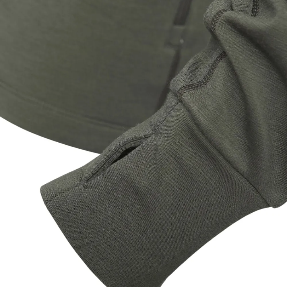 Asivik Adventure Mid uldfleece, herre Grøn Hot
