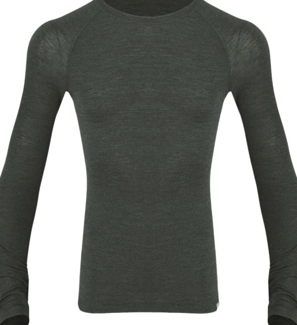 Asivik Wool Crew, herre Grøn Clearance