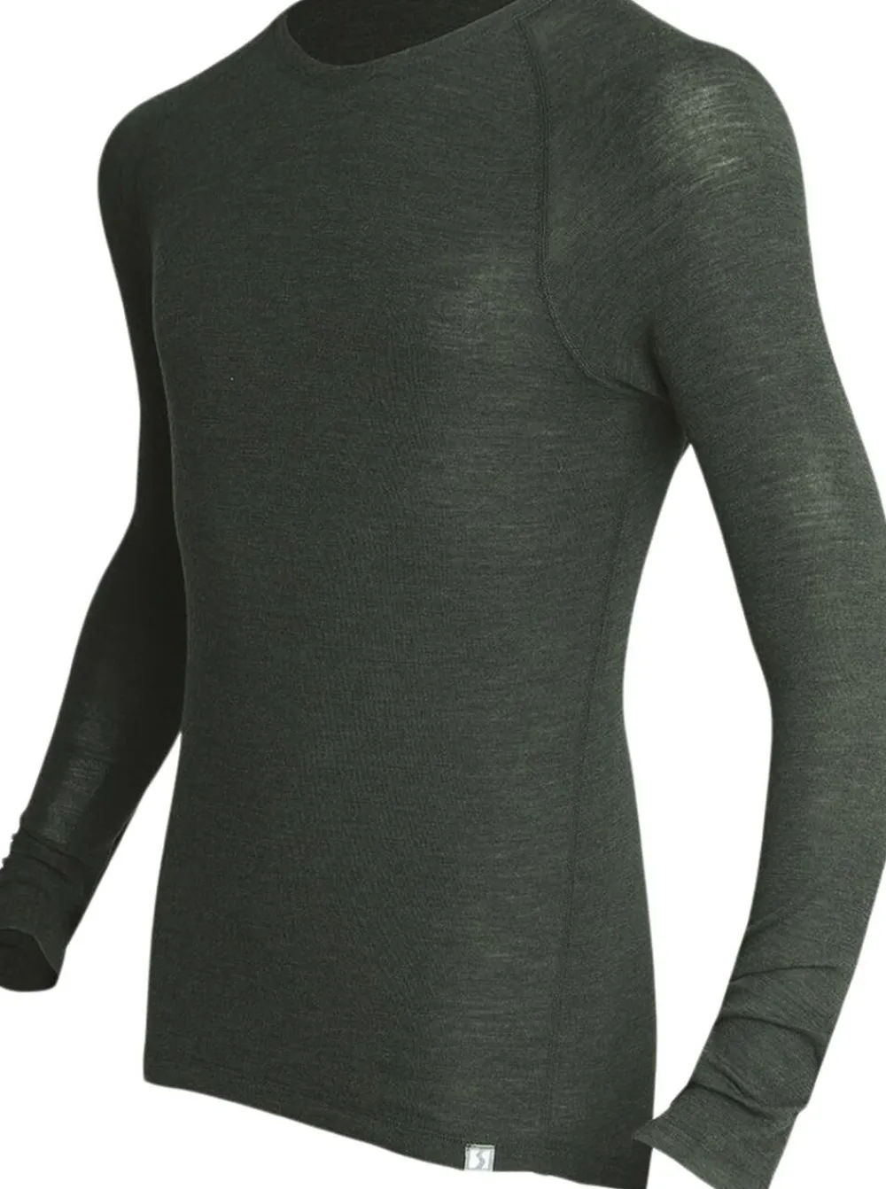 Asivik Wool Crew, herre Grøn Clearance
