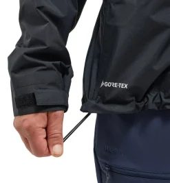 Haglofs Astral Gore-tex II Regnjakke Sort