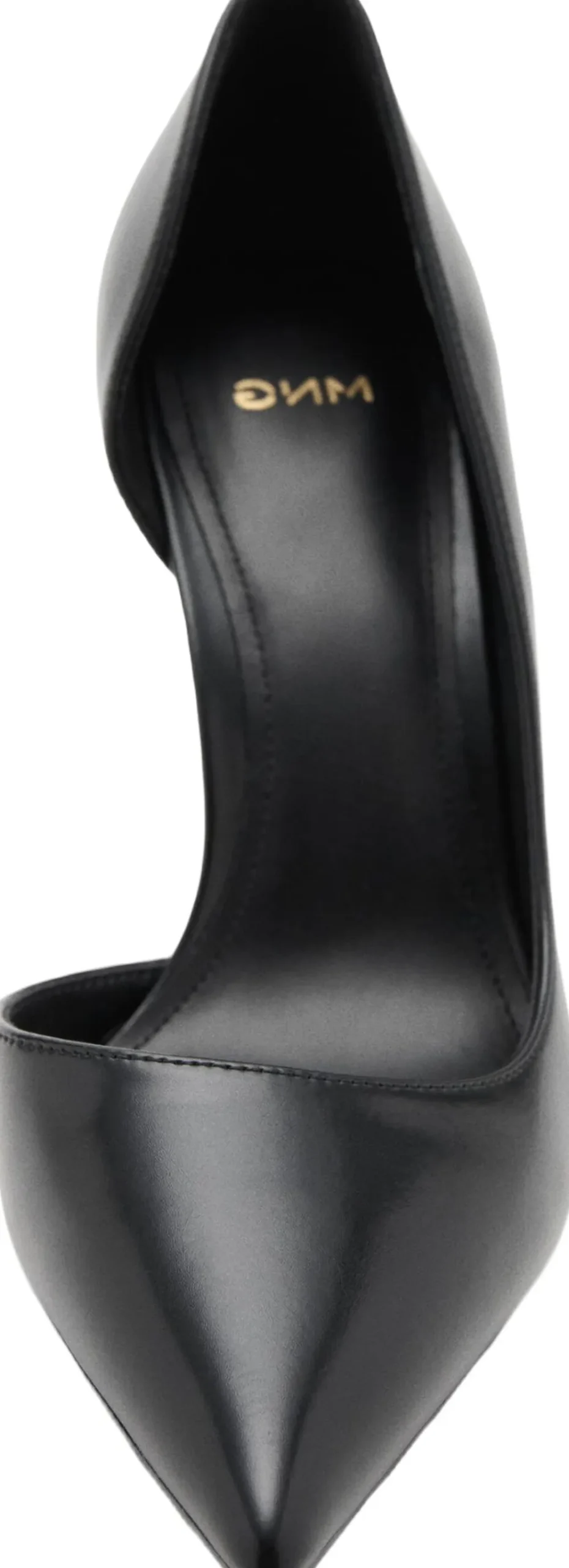 Asymmetrical heeled shoes>MANGO New