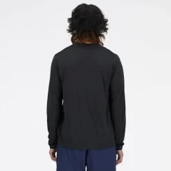 New Balance Athletics Langærmet T-shirt Sort Online