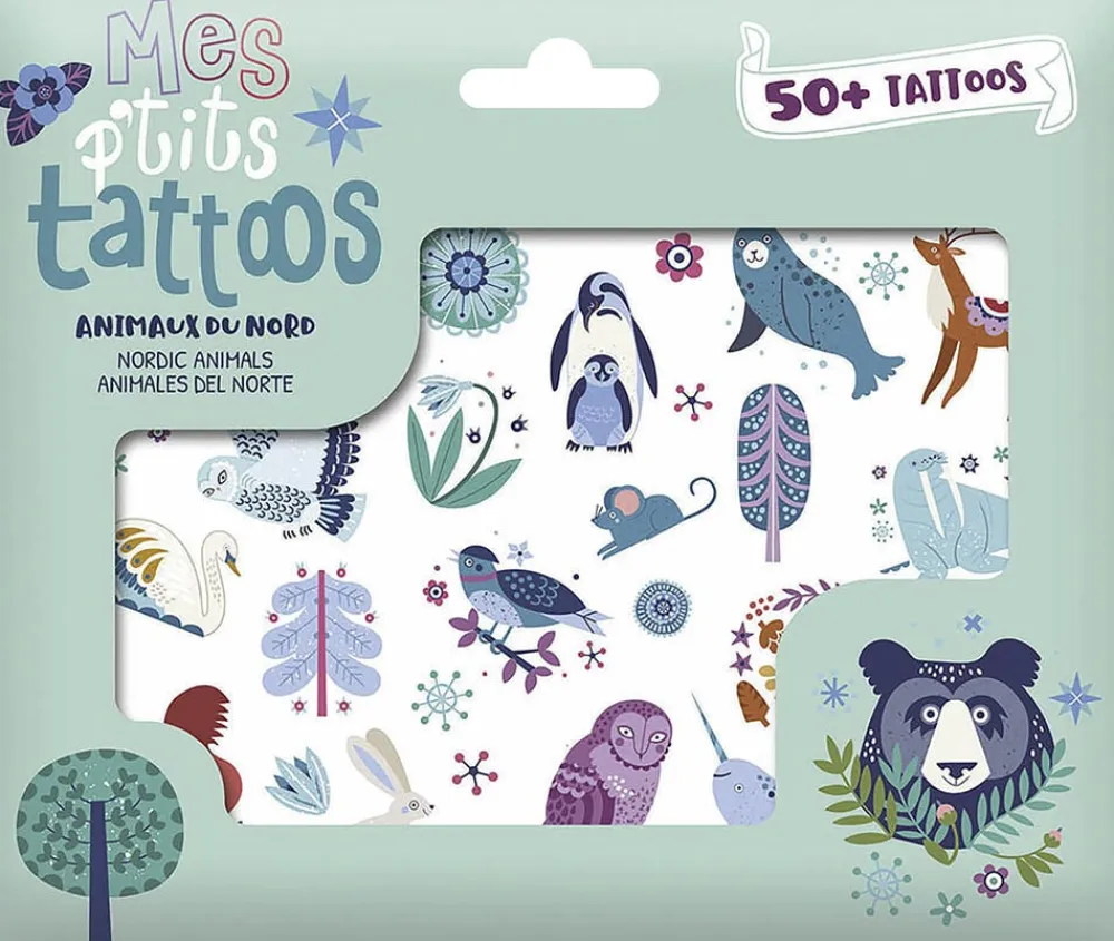 Auzou - Little Tattoos - Nordic Animals Hot