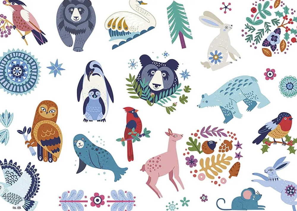 Auzou - Little Tattoos - Nordic Animals Hot
