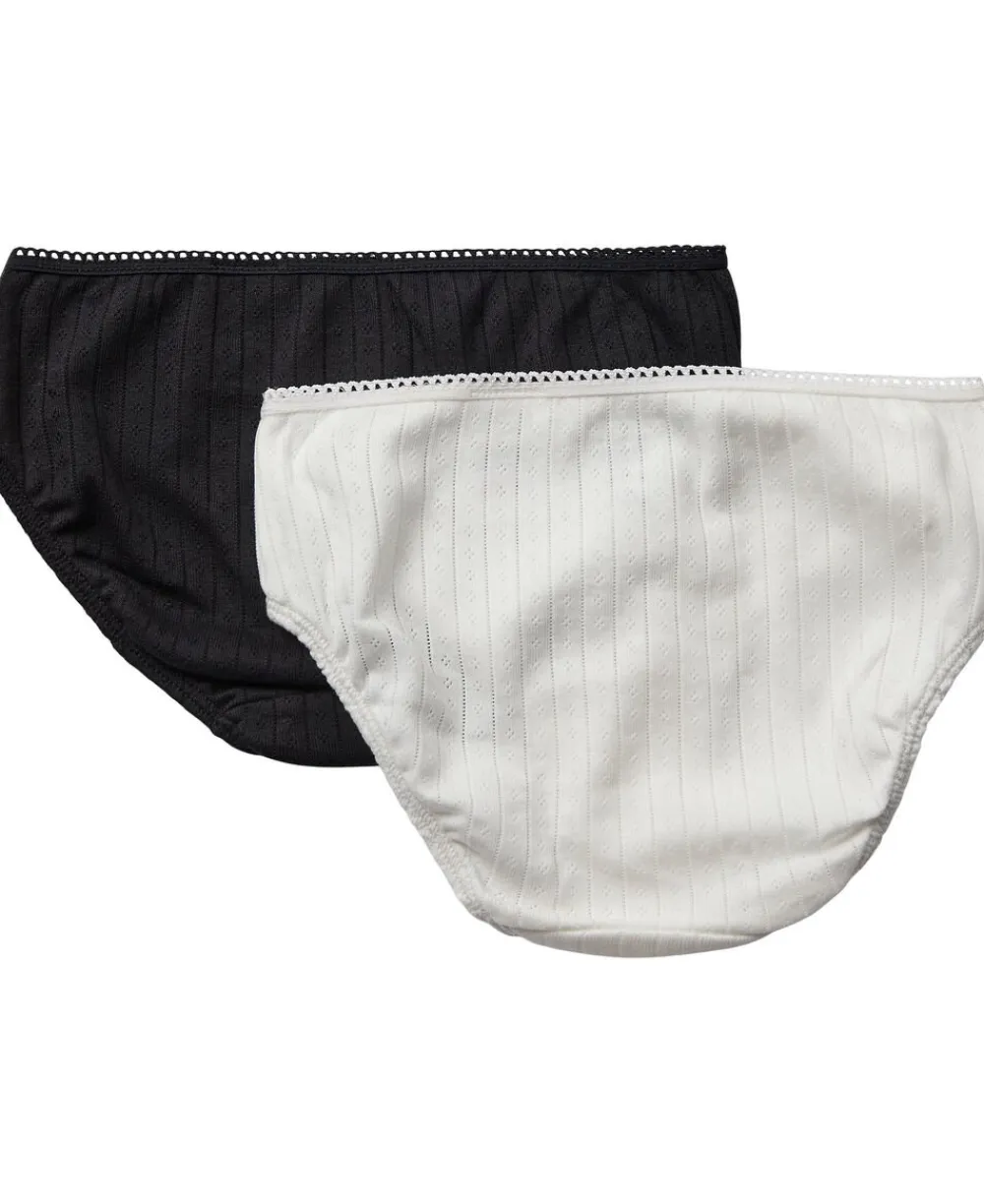 Magasin du Nord Collection Ava briefs 2-Pack - Organic GOTS Star white Sale