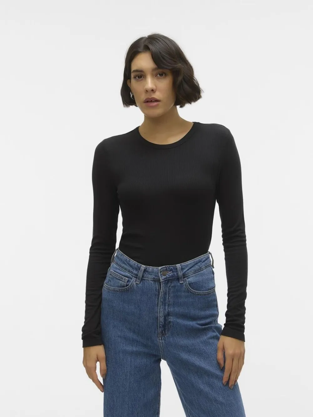 Aware AWIRWINA LS O-NECK TOP NOOS Black Sale