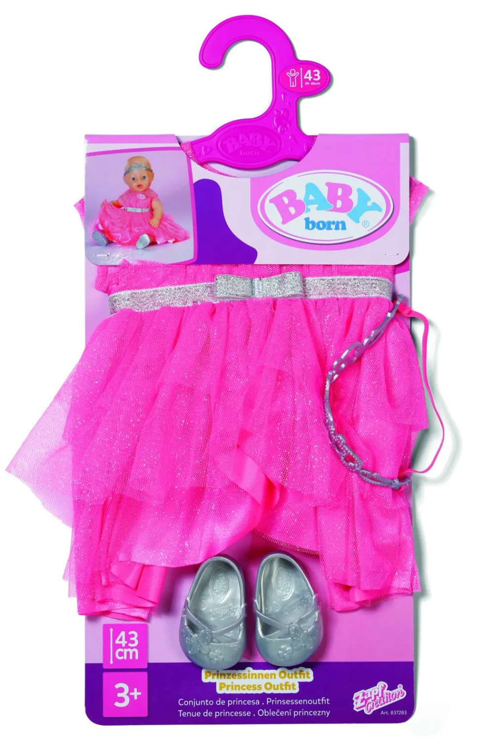 Børn BABY born Prinsesse Outfi