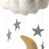 Børn Sebra Baby uro, moon & stars
