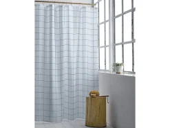 Södahl Badeforhæng 180x220 Vista Linen blue Best