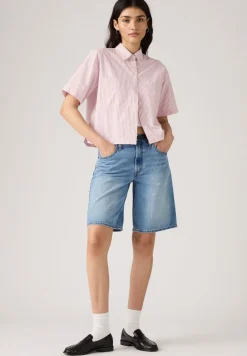 Levi's BAGGY DAD JORT TAKE EVERYDAY Blå Hot
