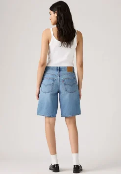 Levi's BAGGY DAD JORT TAKE EVERYDAY Blå Hot