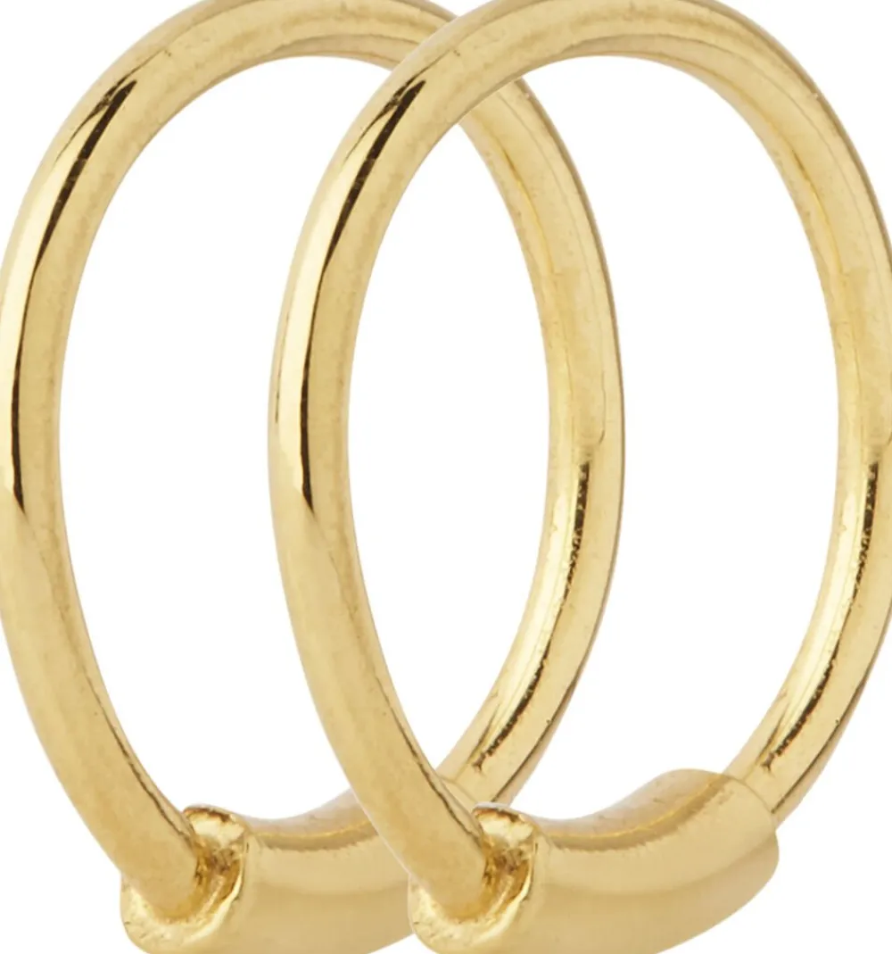 Dame Maria Black Basic Hoop