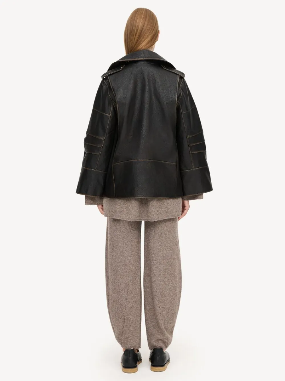 Beatrisse læderjakke>By Malene Birger Discount