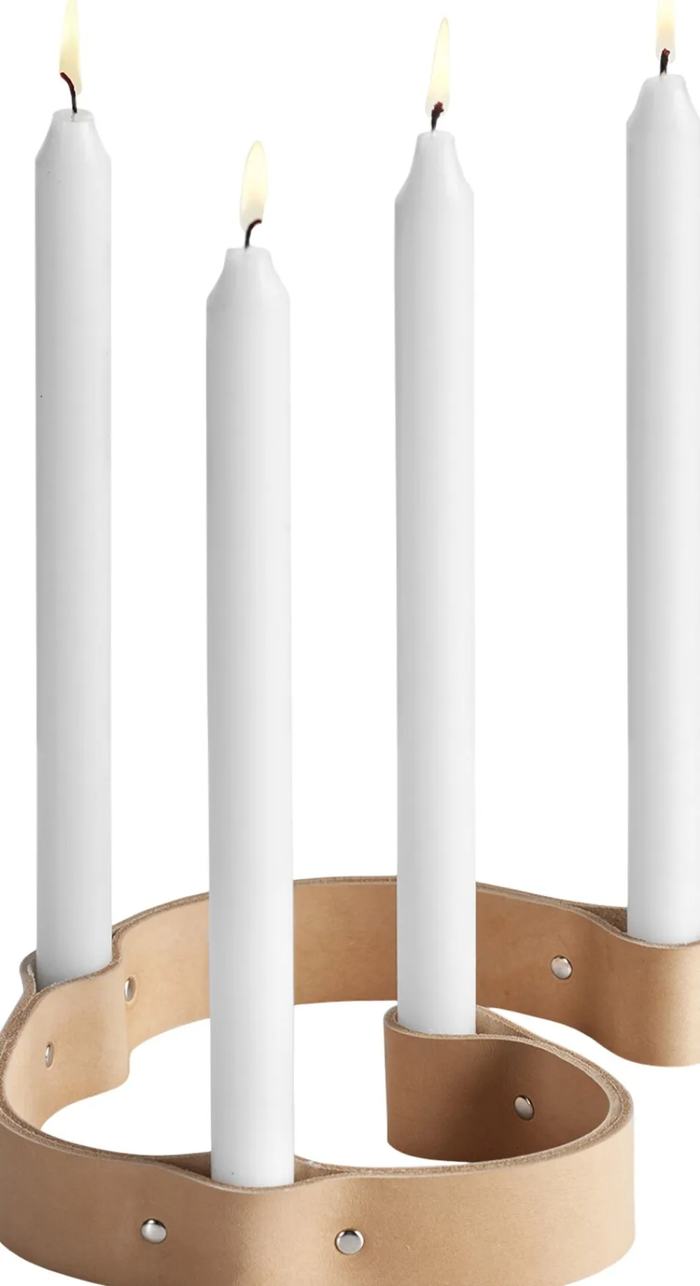 Ekta Living Belt 4 candles, Nature Sale
