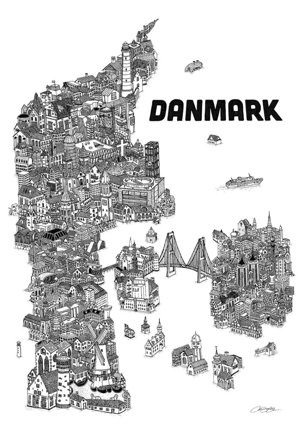 Benjamin Noir - Danmark>Poster & Frame Hot