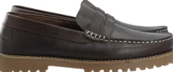 Bianco BIAGREG Penny Loafer Texas Tumbled