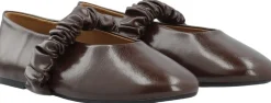 BIALUNA Scrunchie Ballet Flat Faux Leather><noscript><img width=