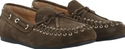 Bianco BIAMARLENE Moccassin Slipper Suede Brown Discount