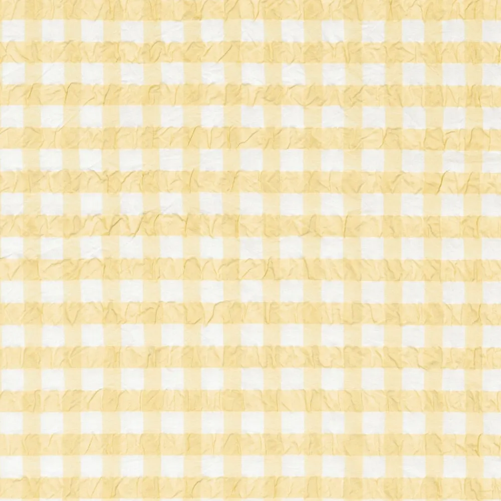 Juna Bæk&Bølge Sengetøj gul/hvid 140x200 cm DK
