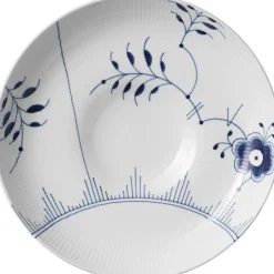Royal Copenhagen Blå Mega Riflet 34 cm Fad