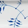 Royal Copenhagen Blå Mega Riflet 24 cm. fad