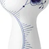 Royal Copenhagen Blå Mega Riflet 19 cm Vase Best