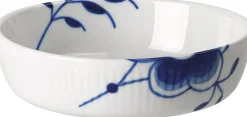Royal Copenhagen BLÅ MEGA RIFLET FAD, 12,5 CM