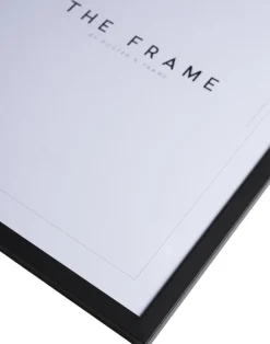 Poster & Frame Black wood