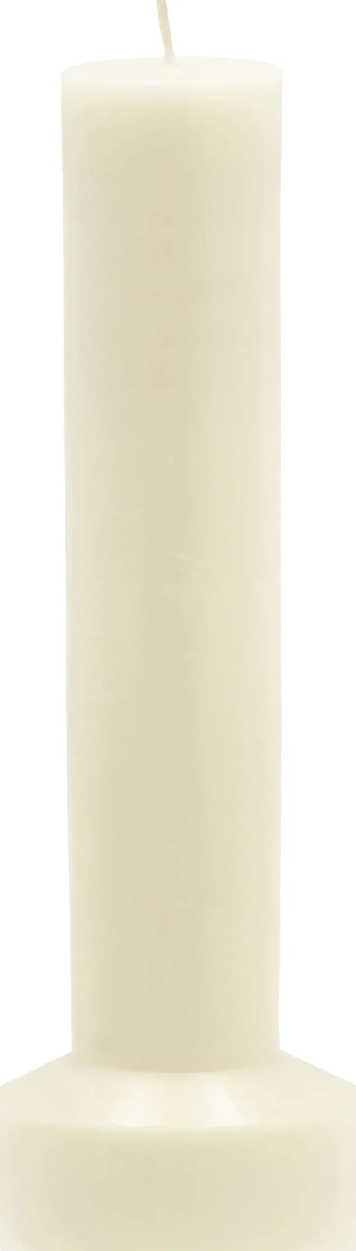 Bloklys Hvils D8 x 23 cm Cream Paraffin/Stearin>Villa Collection Outlet
