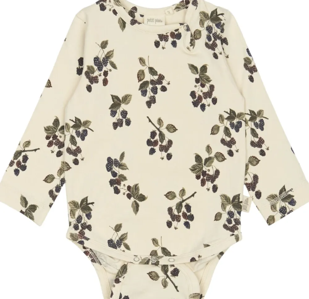 PETIT PIAO Body L/S Printed Black berry Outlet