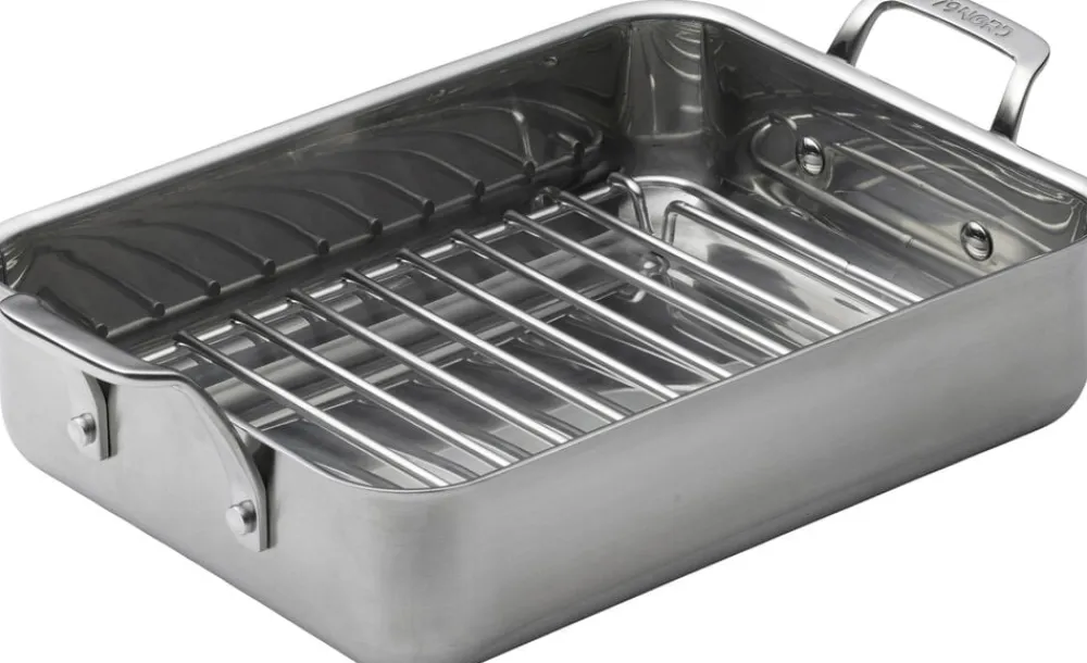 Bradepande m/rist 79NORD 40 x 25 x 10 cm Rustfrit stål>Morsø